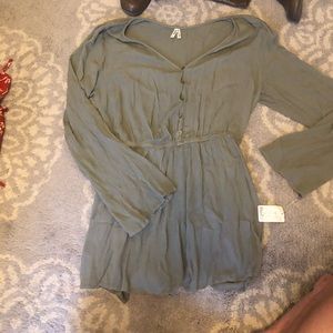 Long sleeve romper